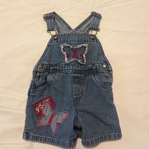 Mini short overalls
